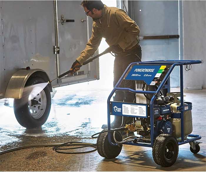 PowerHouse PressureWasher 2 Powerhorse Residential Gas-Powered Hot Water Pressure Washer
