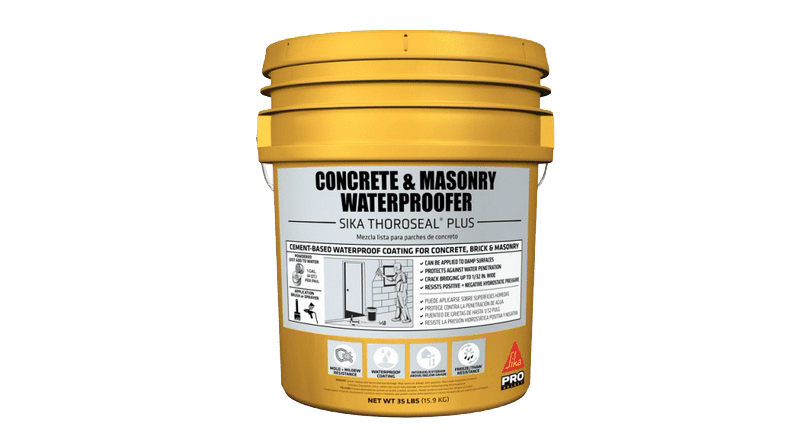 Sika Thoroseal® Plus Concrete & Masonry Waterproofer