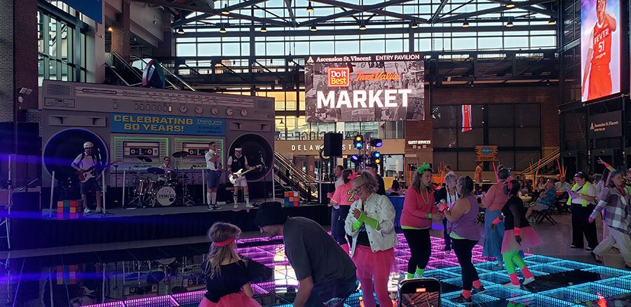80s party First Combined Do it Best and True Value Fall Market Focuses on Grills, LBM, and Co-op Direction