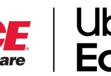 ace uber logos Ace Hardware expands on-demand delivery through Uber Eats partnership