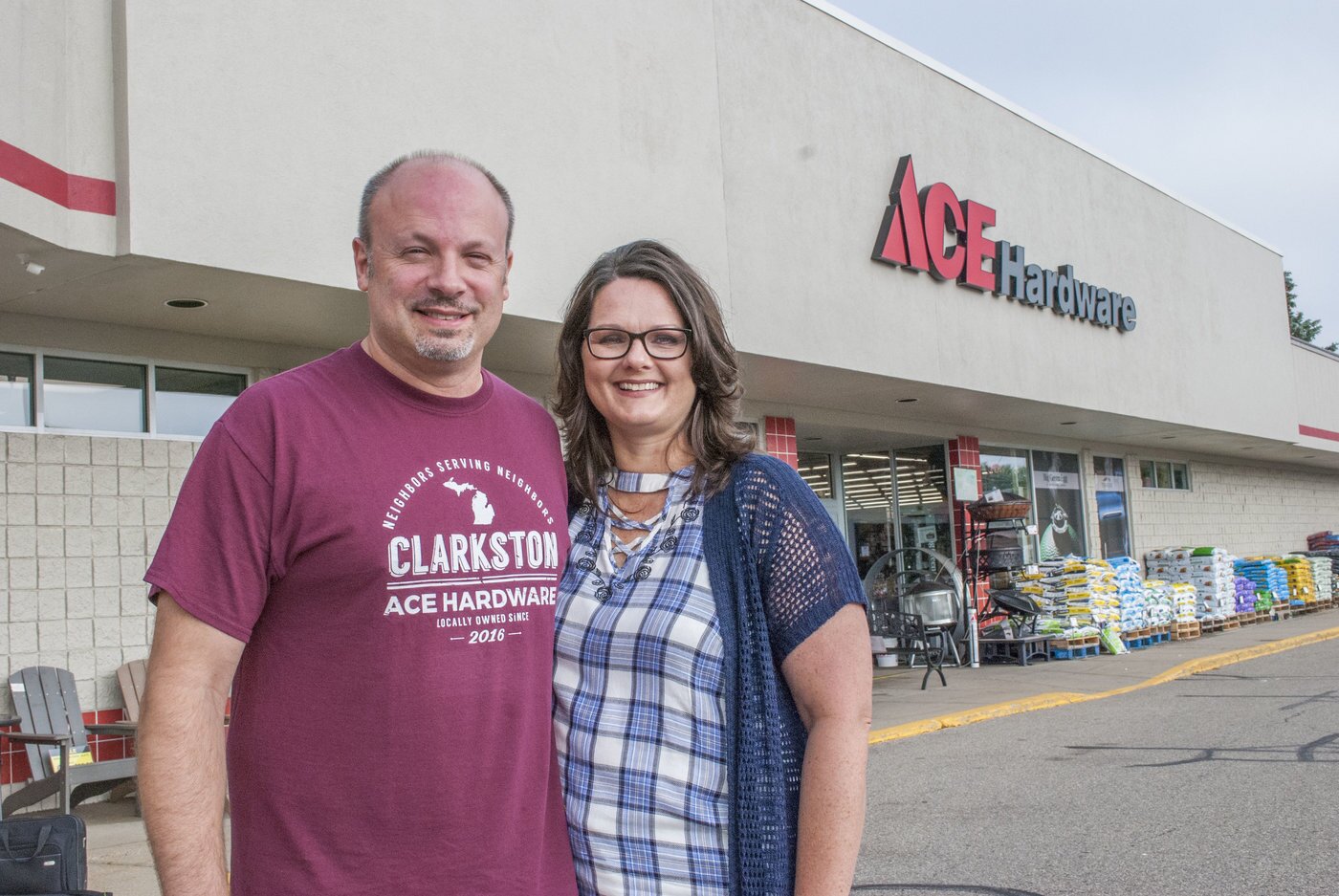 Jason and Melanie Haley have revitalized a former distressed hardware store in their hometown, completely revamping everything to develop Ace Hardware of Clarkston.
