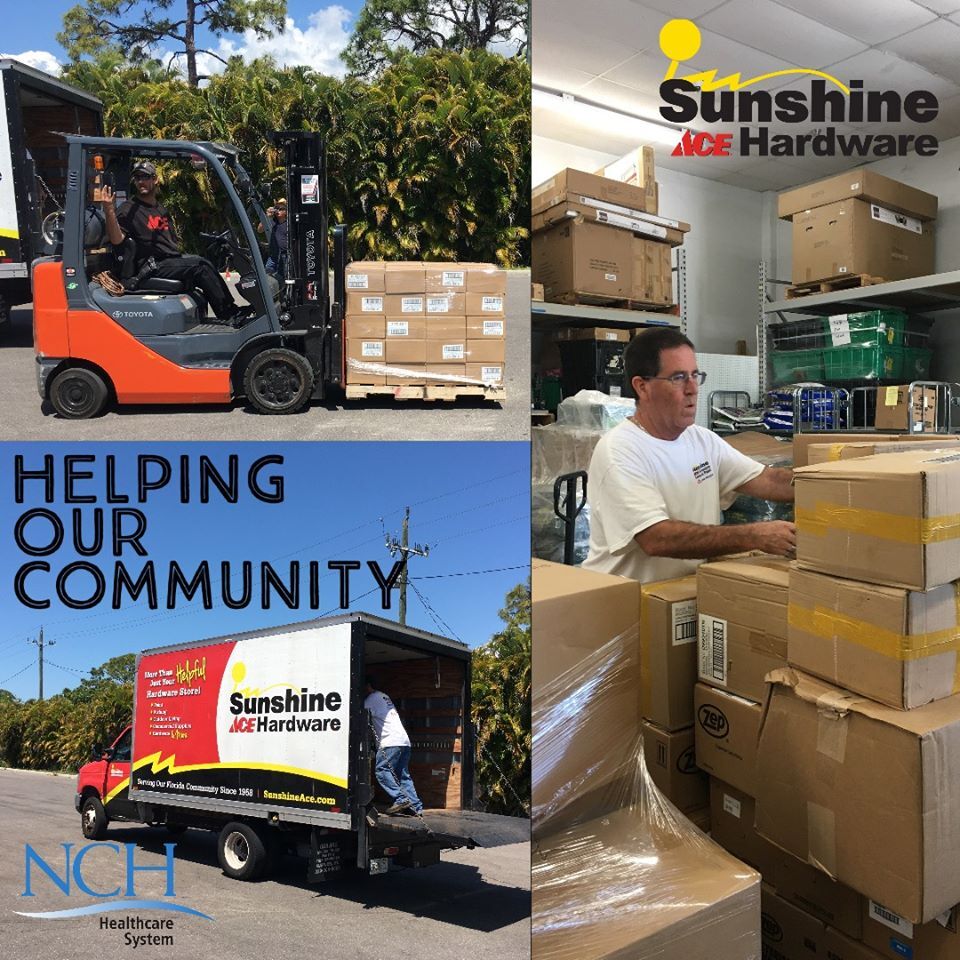 One of the core values of Sunshine Ace is “care for your neighbor,” which the retailer does in many ways.