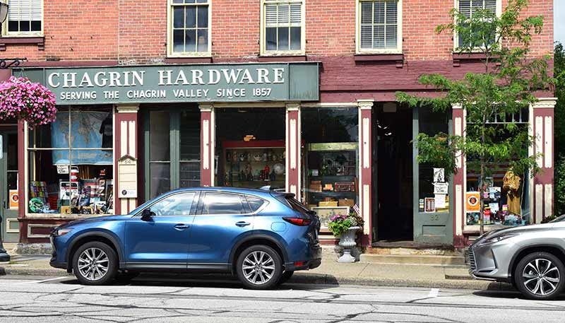 Chagrin Hardware & Supply has been in the same location in Chagrin Falls, Ohio, since opening in 1857.