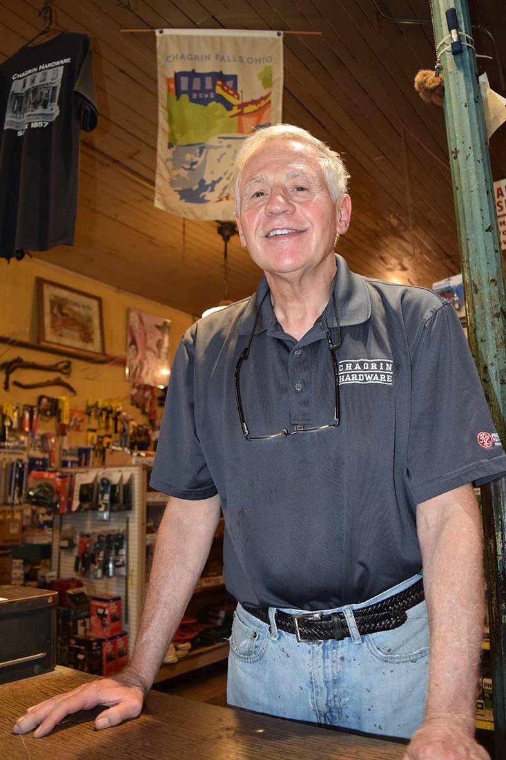 Steve Shutts’ family has owned Chagrin Hardware & Supply in Chagrin Falls, Ohio, for more than 100 years.