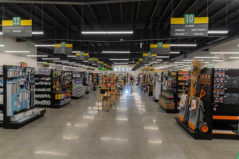 Curtis Lumber’s new store in East Greenbush, N.Y., features a 25,500-square-foot sales floor that is 7,500 square feet larger than the store it replaced.