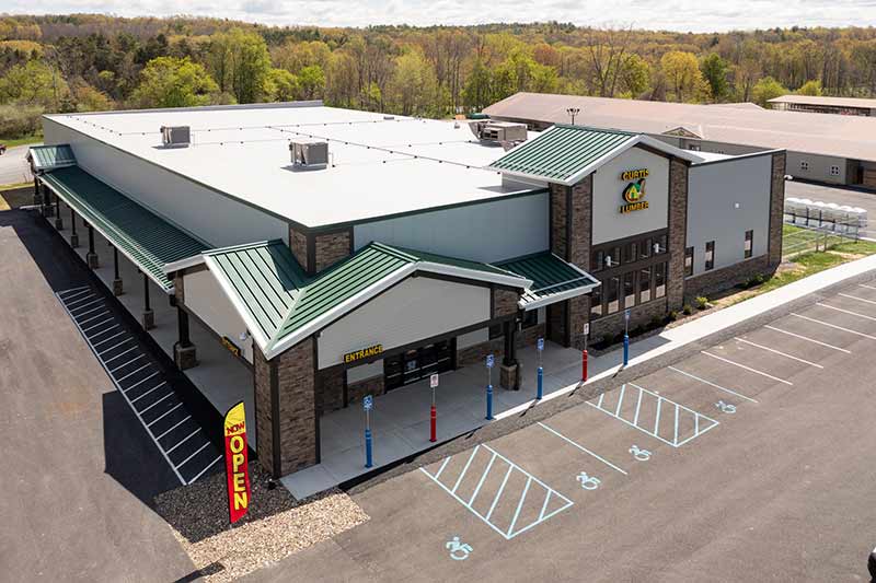 Curtis Lumber held a grand opening for its new store in East Greenbush, N.Y., on June 25.
