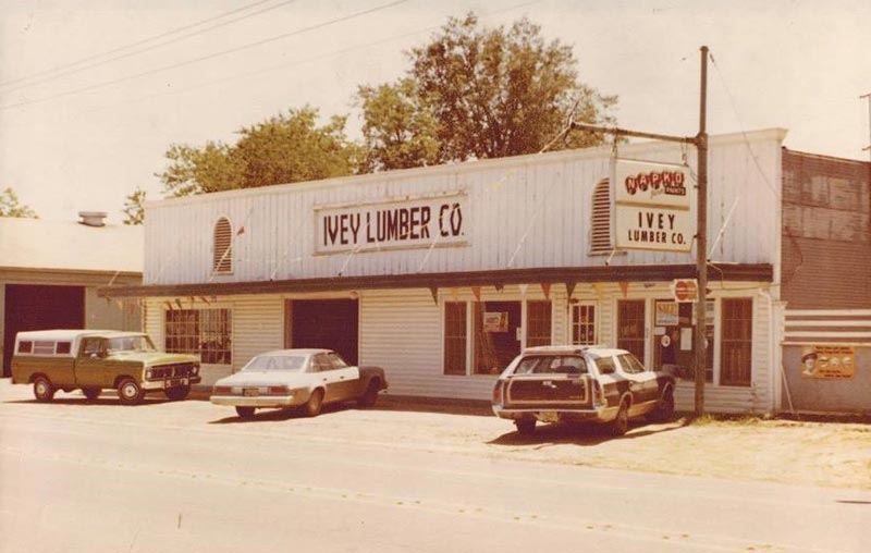 Ivey Lumber Company started out as a small, dusty lumberyard in 1969.