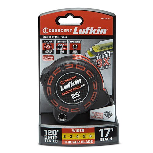 ShockForce2 803470870 635ffc9586890 Shockforce™ G2 Tape Measure by Crescent Lufkin