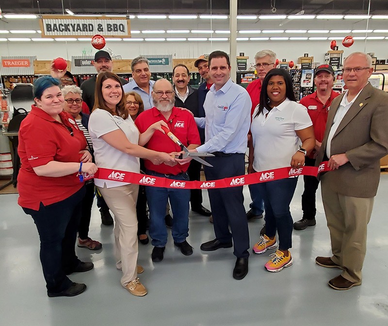 A grand reopening was held in April 2022 for the store in Colonial Beach, Va., that was formerly a True Value.