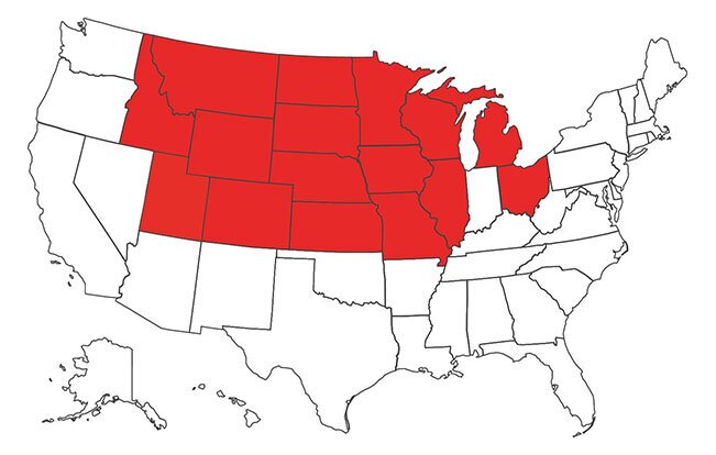 United Hardware, based in Maple Grove, Minn., is the distributor for 700 stores in 16 states from as far east as Ohio to as far west as Idaho.