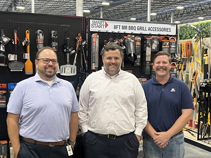 Turning Up the Heat: Independent Retail’s New Grilling Game Plan 2 (From left) Alan Shore, Orgill’s director of seasonal merchandise; Matt Ray, manager of category purchasing; and Tyler Hammers, merchandise manager, lead Orgill’s grilling category strategy, working to expand assortments, strengthen dealer competitiveness and drive growth for independent retailers.