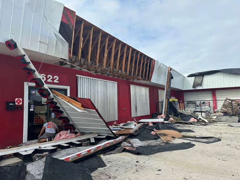 Family Hardware during one of the most chaotic moments in the store’s history: in the wake of damage from Hurricane Ian, with cellular-powered tablets and a custom-built POS. 