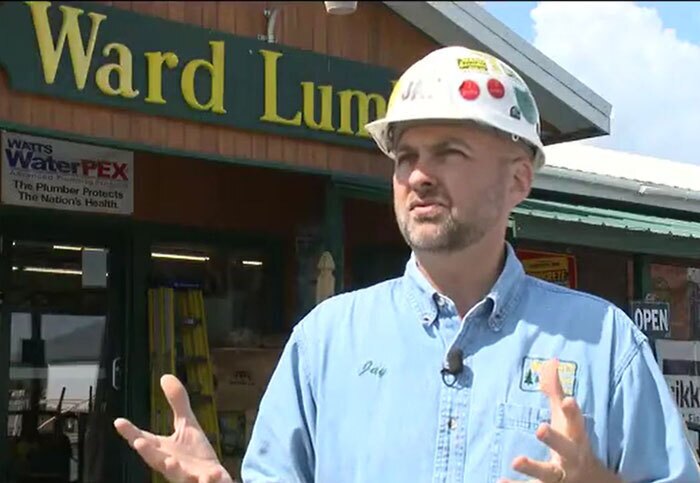Jay Ward, president of Ward Lumber in Jay, N.Y., leads sustainability efforts grounded in everyday operations—from reducing the company’s waste stream by 60 percent and recycling batteries, electronics and CFL bulbs to using wood waste to heat facilities and offset millions of gallons of oil consumption. 
