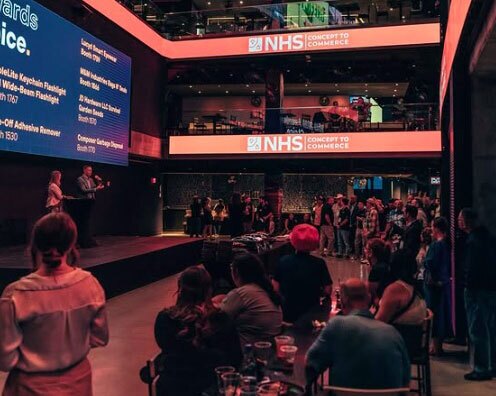 Recognition on display at the NHS Concept to Commerce stage, where new products earn their moment and retailers get an early look at what’s gaining traction. 