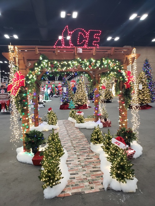Ace Christmas products Christmas in March at Ace Spring 2025 Convention in San Antonio