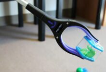 Ettore Gripn Grab in use Ettore 50-Inch Grip’n Grab Reach Tool