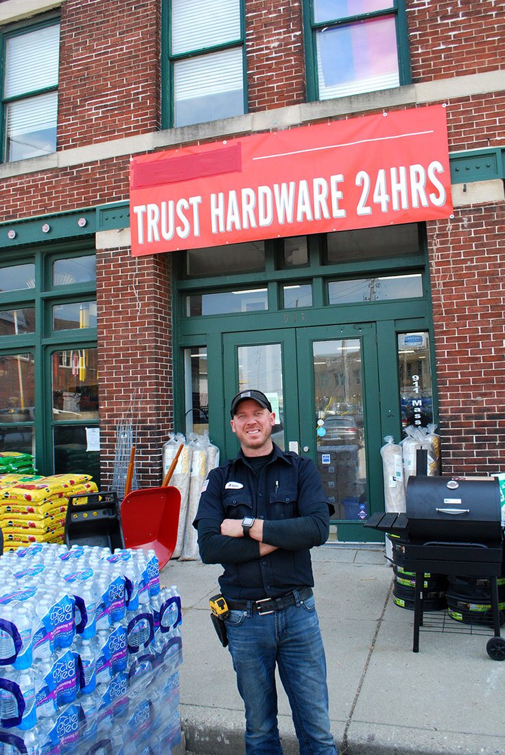 The Next Big Thing in Home Improvement Retailing 2 The new downtown location opening in a former bookstore is across the street from a $300 million mixed-use development.