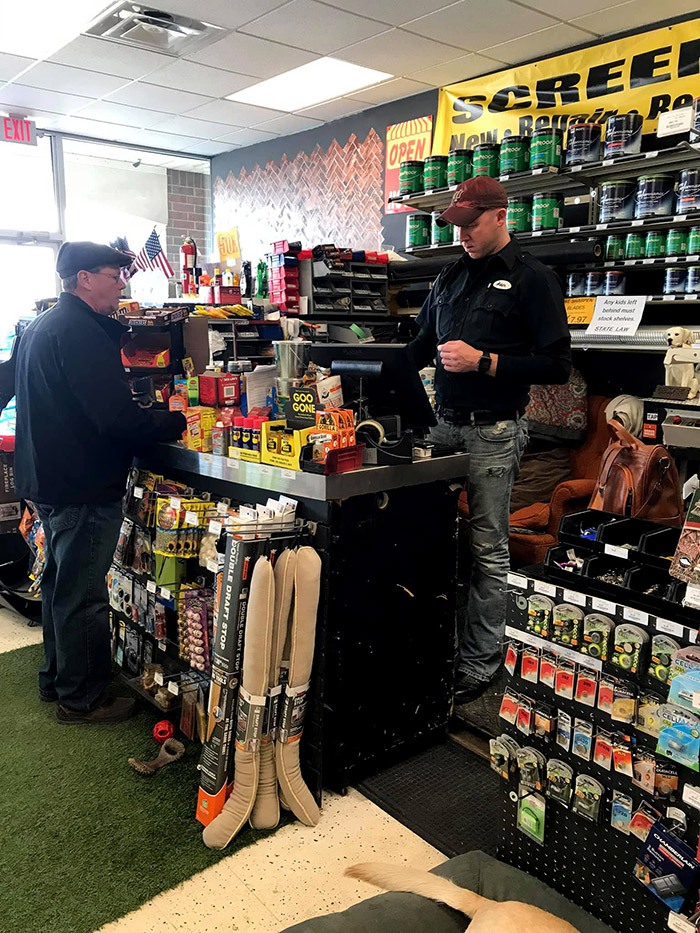 Adam Taylor reworked his store design to make the checkout counter the center of the operation.