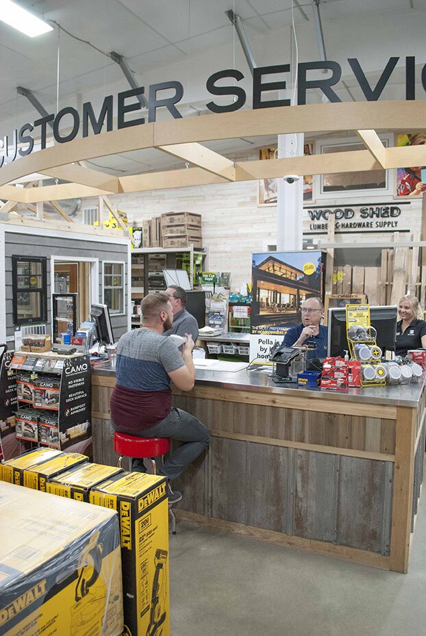 The store focuses on delivering personalized service to pro and DIY customers. 