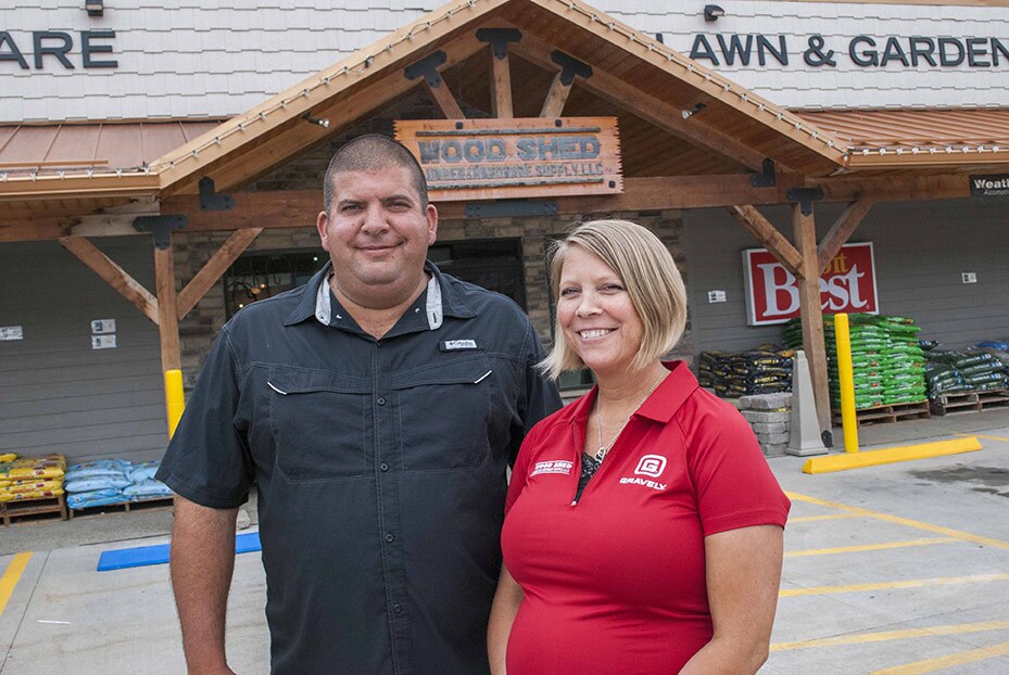 Cecil and Sharona Eiserer rebuilt their town’s lumberyard to provide a well-stocked, well-merchandised store for the community.
