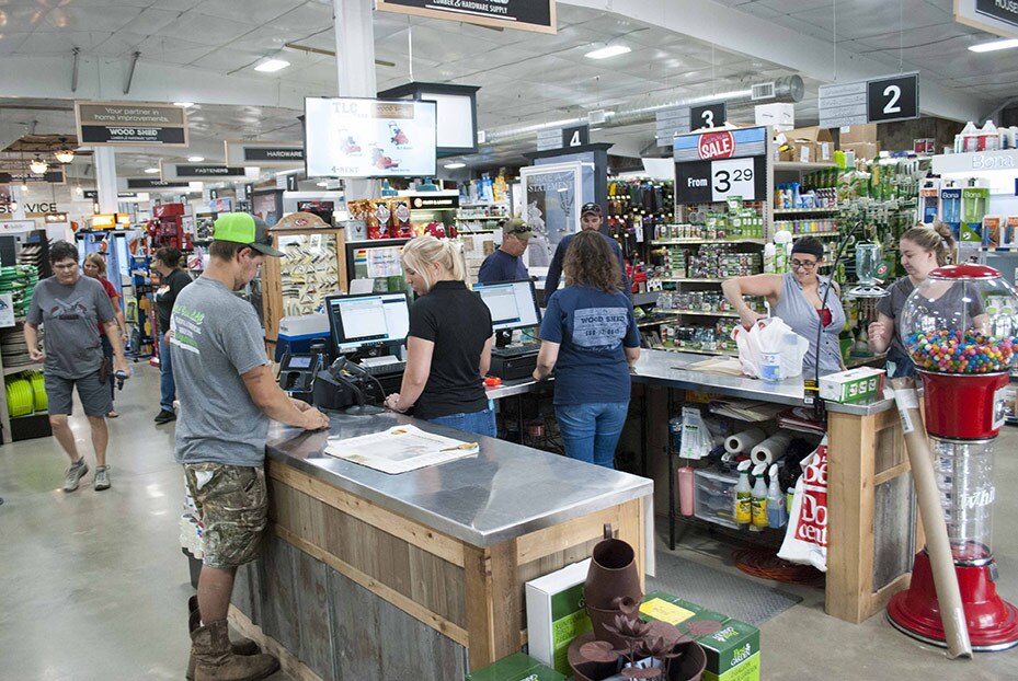 The business, which reopened as Wood Shed Lumber & Hardware in January 2019, was an immediate hit with the community.