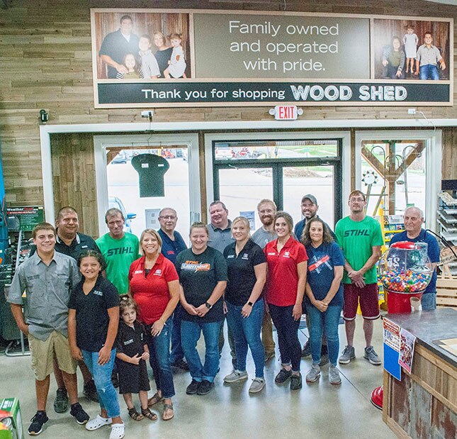 Sharona leads by example to ensure her team of 17 employees helps customers the best they can.