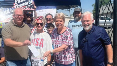 Eric and Jeff fireworksTHM Yin and Yang of Running a Hardware Store